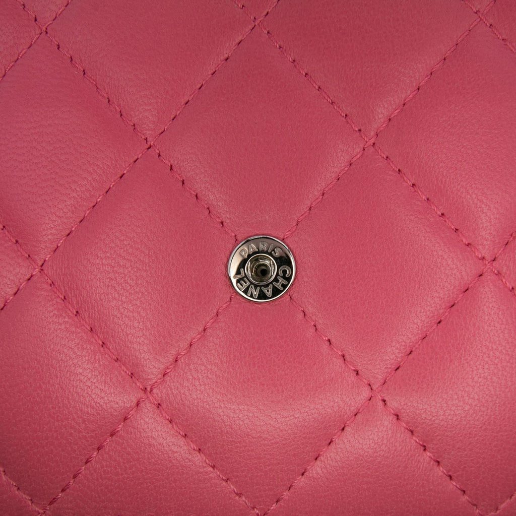 Chanel Lambskin Boy Wallet On Chain