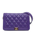 Chanel Lambskin Boy Wallet on Chain (SHG-k6ItiX)