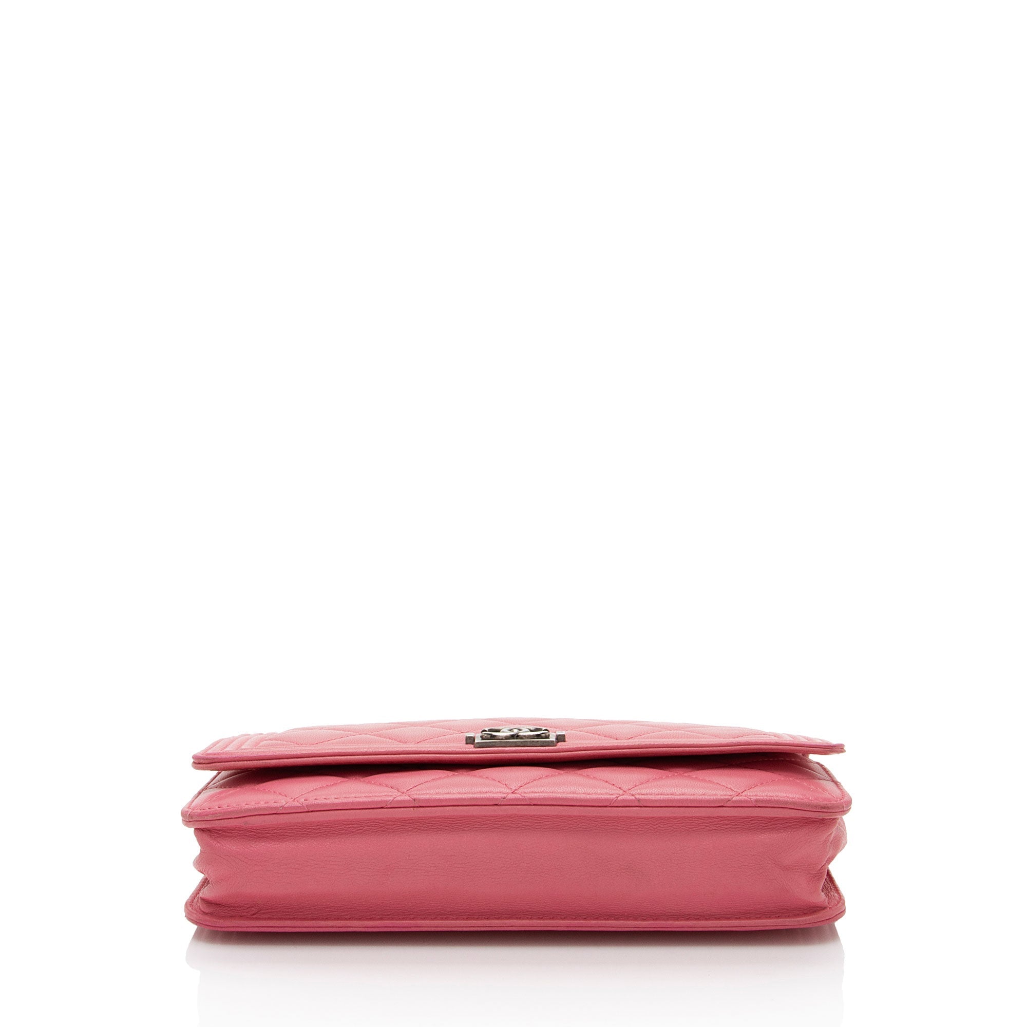 Chanel Lambskin Boy Wallet on Chain