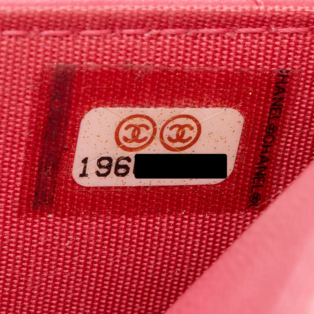 Chanel Lambskin Boy Wallet on Chain