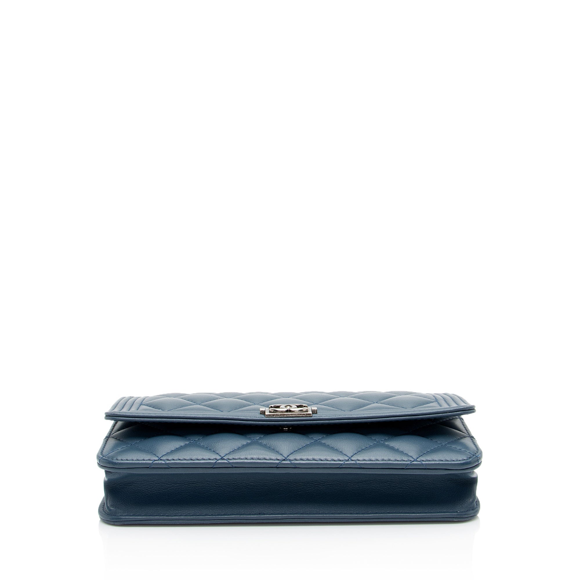 Chanel Lambskin Boy Wallet on Chain