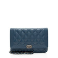 Chanel Lambskin Boy Wallet on Chain