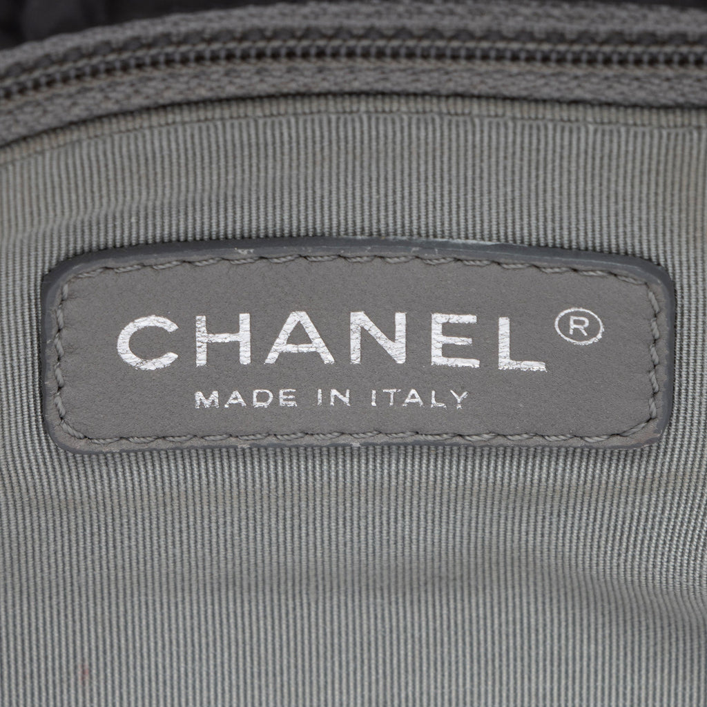 Chanel Lambskin Bubble Quilt Tweed Medium Flap Shoulder Bag