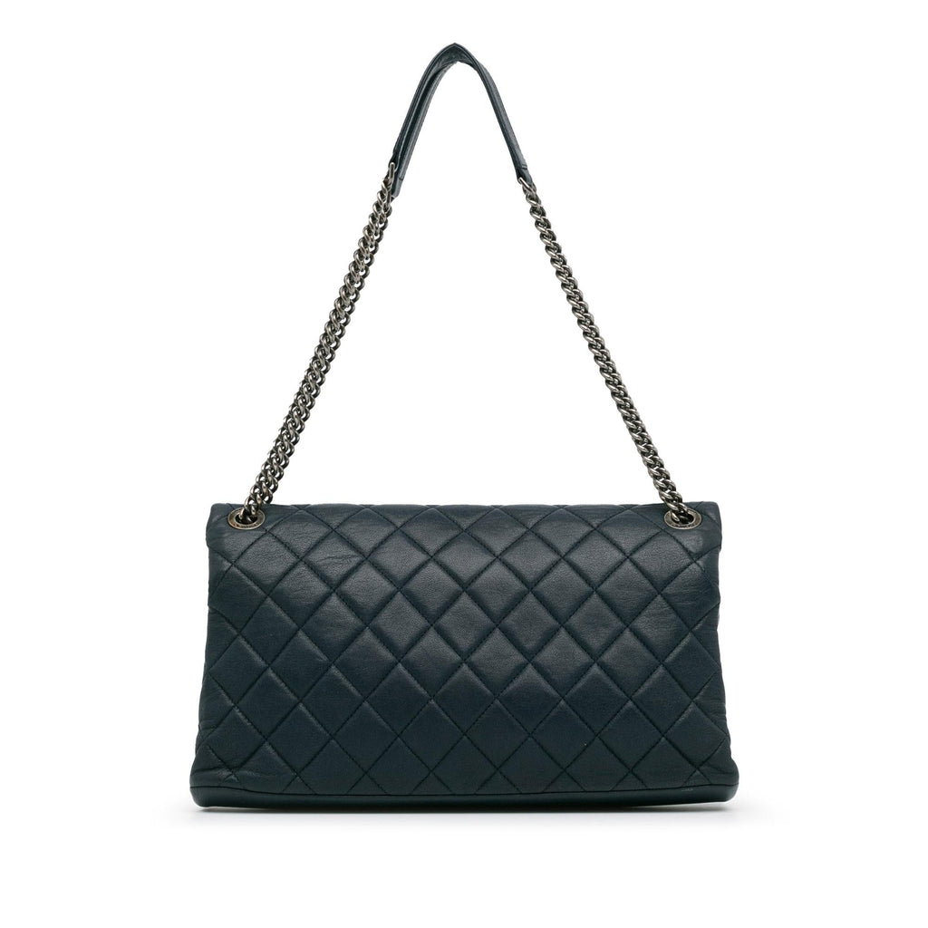 Chanel Lambskin Burgundy Rocks Flap (SHG-7t8JA4)