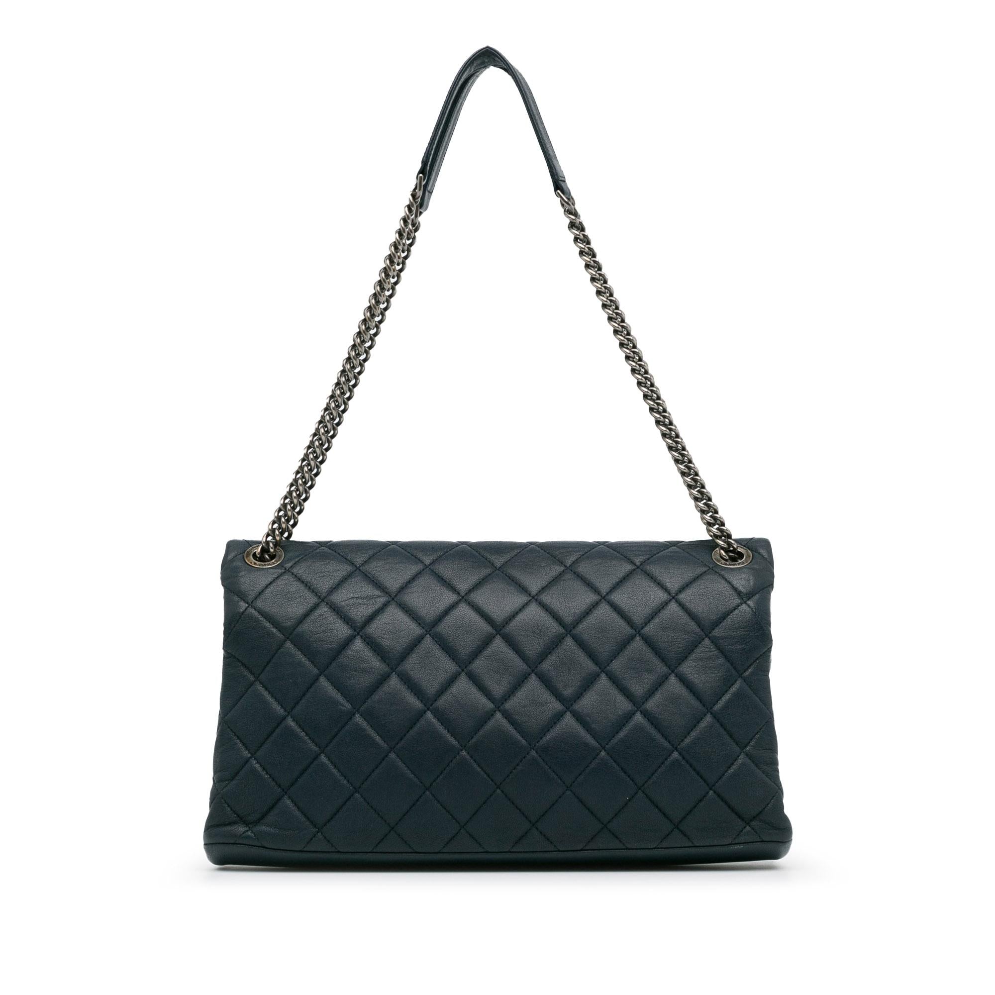 Chanel Lambskin Burgundy Rocks Flap (SHG-7t8JA4)