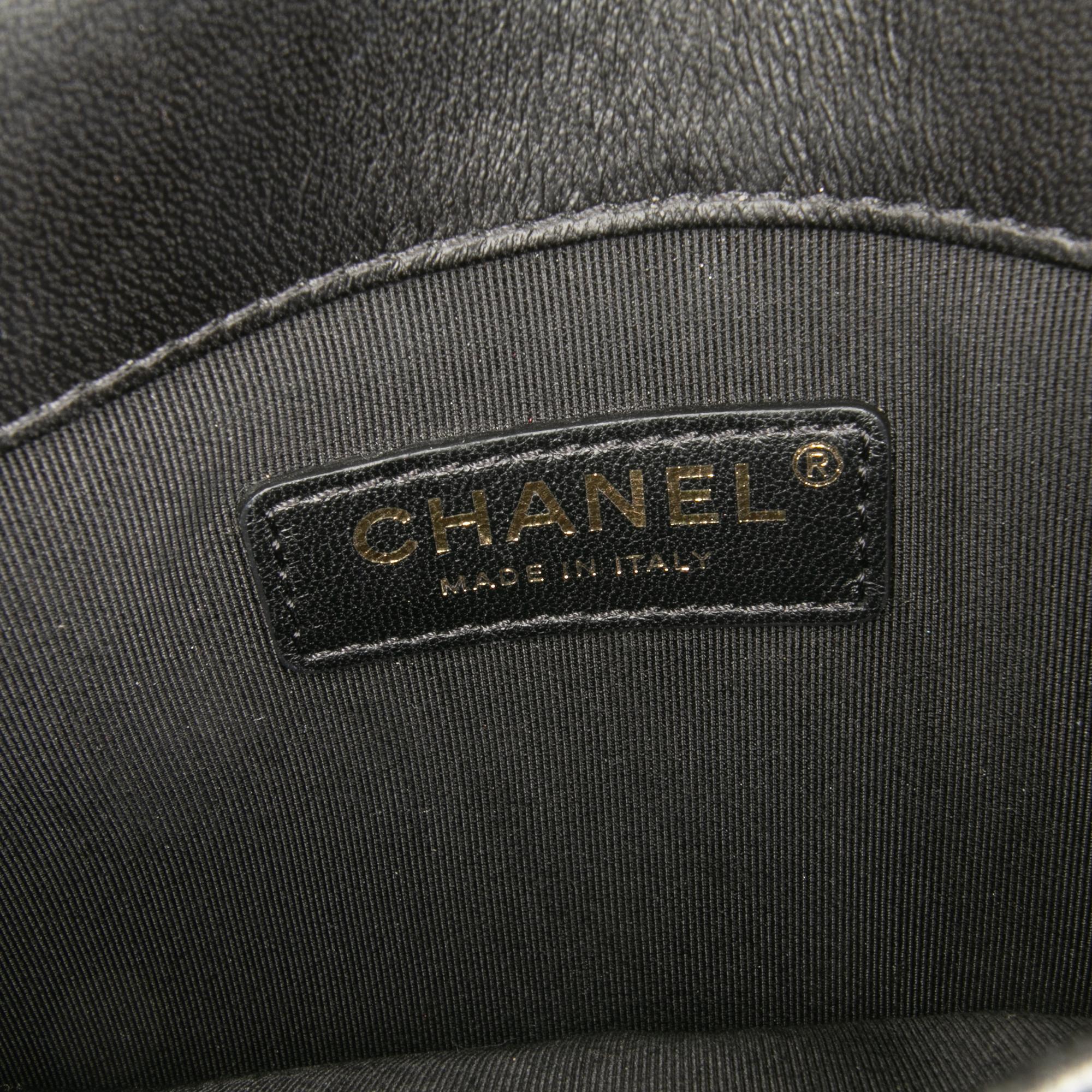 Chanel Lambskin CC Antico Flap