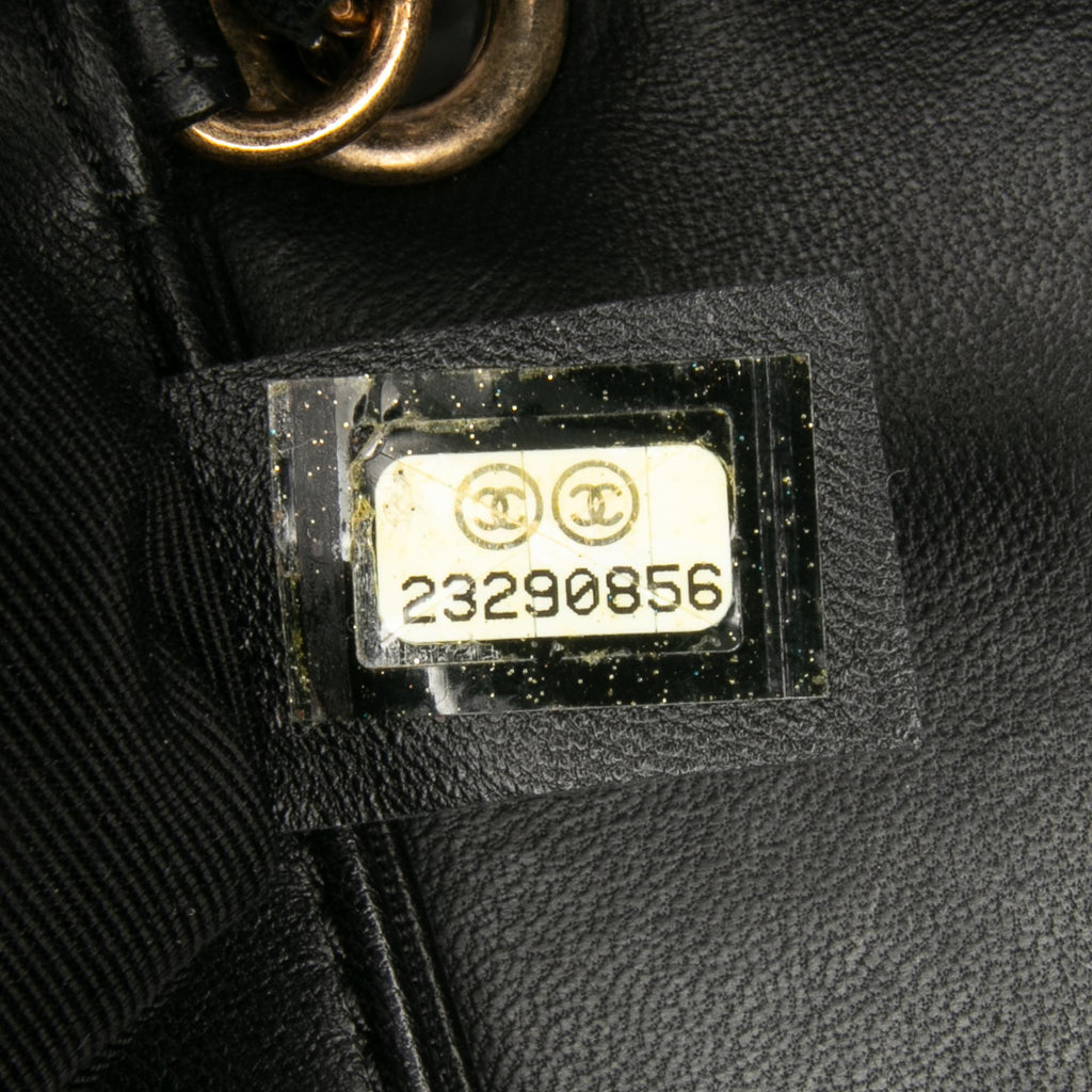 Chanel Lambskin CC Antico Flap