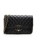 Chanel Lambskin CC Chic Medium Flap Bag (SHF-JgVtpv)