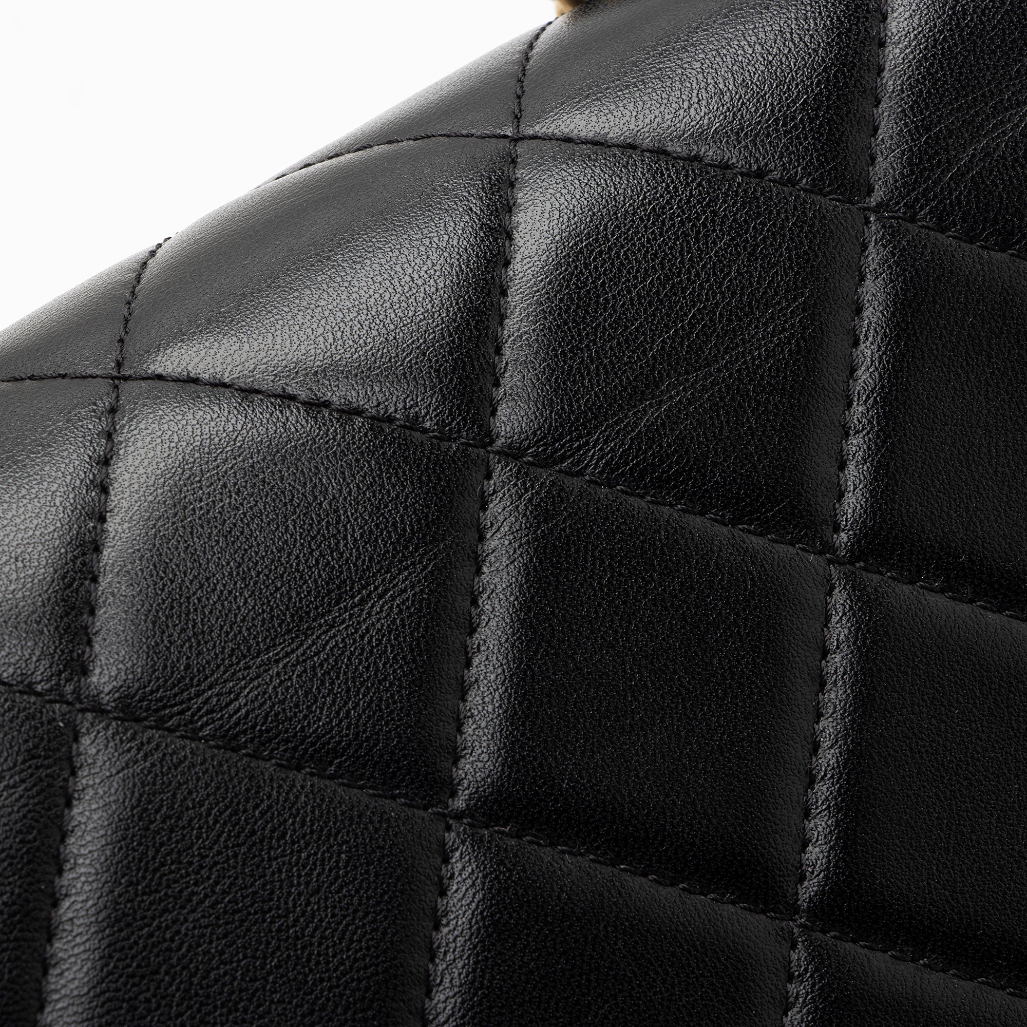Chanel Lambskin CC Gem Chain Flap Bag
