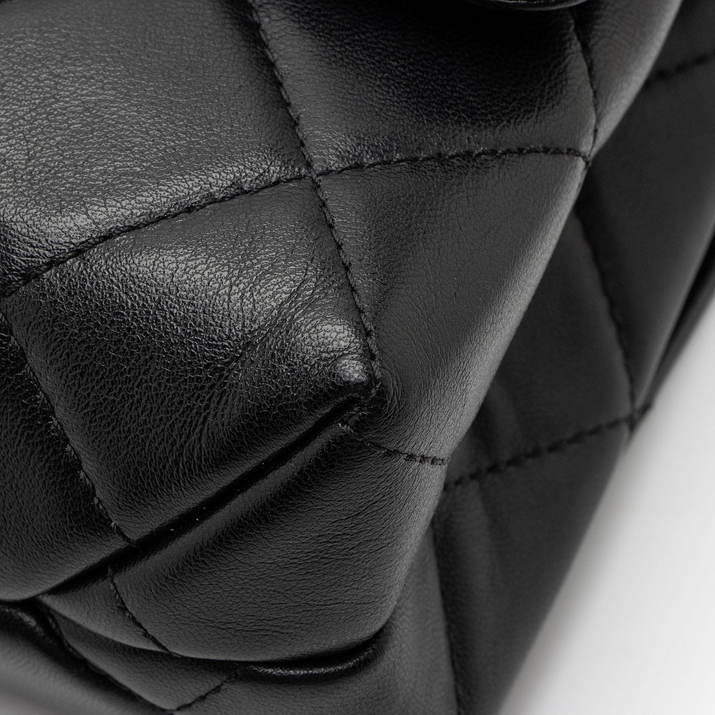 Chanel Lambskin CC Gem Chain Flap Bag