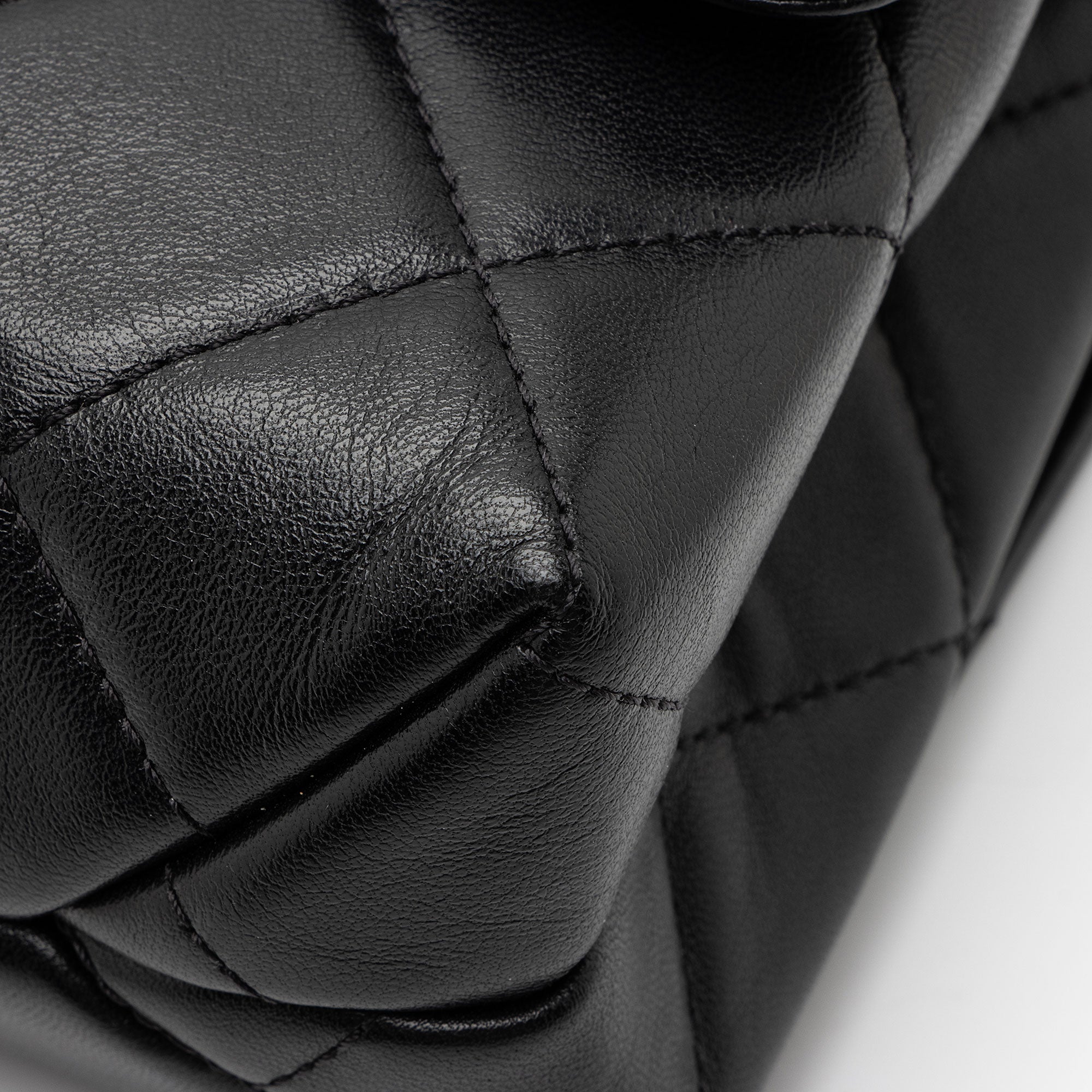 Chanel Lambskin CC Gem Chain Flap Bag
