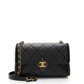 Chanel Lambskin CC Gem Chain Flap Bag
