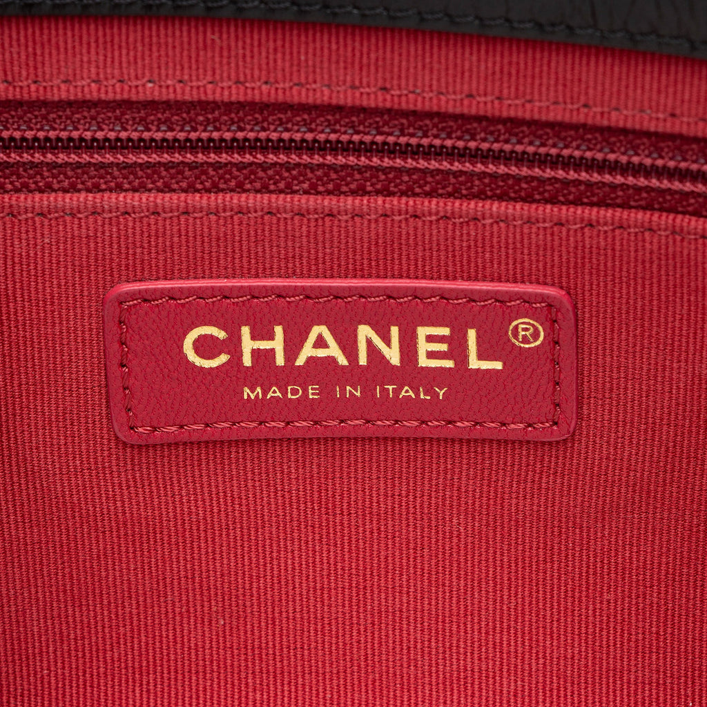 Chanel Lambskin CC Gem Chain Flap Bag