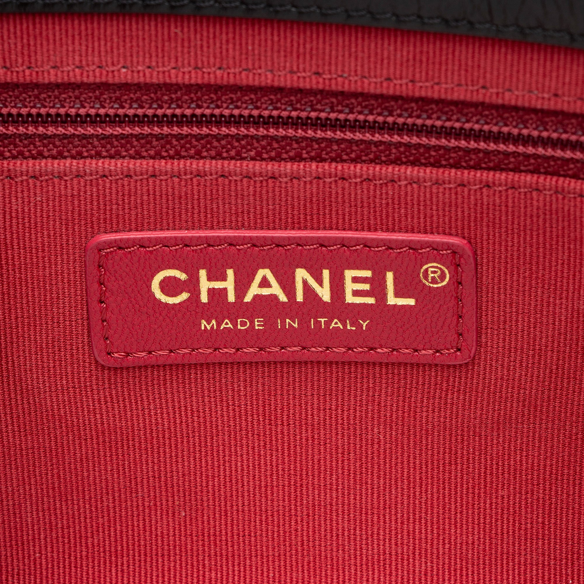 Chanel Lambskin CC Gem Chain Flap Bag
