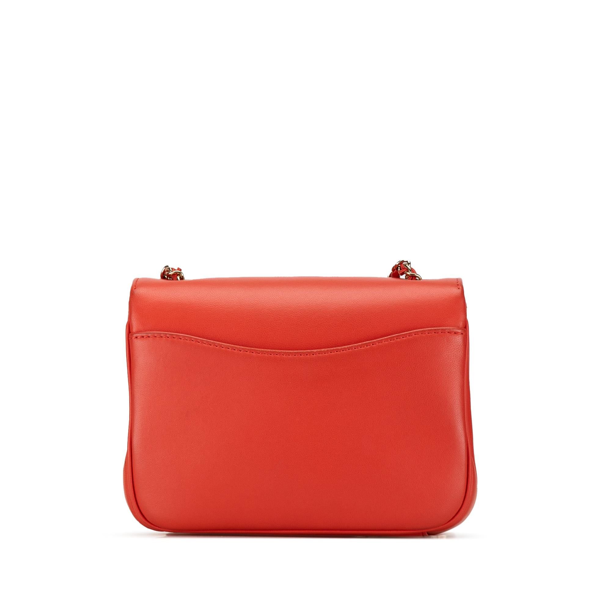 Chanel Lambskin CC Mania Flap (SHG-tji0DD)