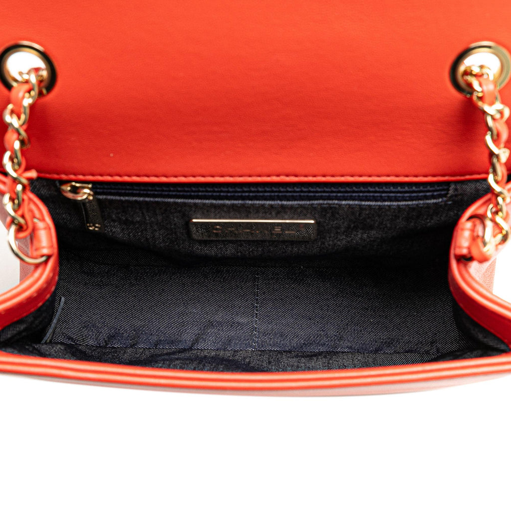 Chanel Lambskin CC Mania Flap (SHG-tji0DD)