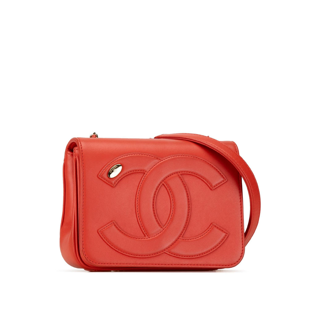 Chanel Lambskin CC Mania Flap (SHG-tji0DD)