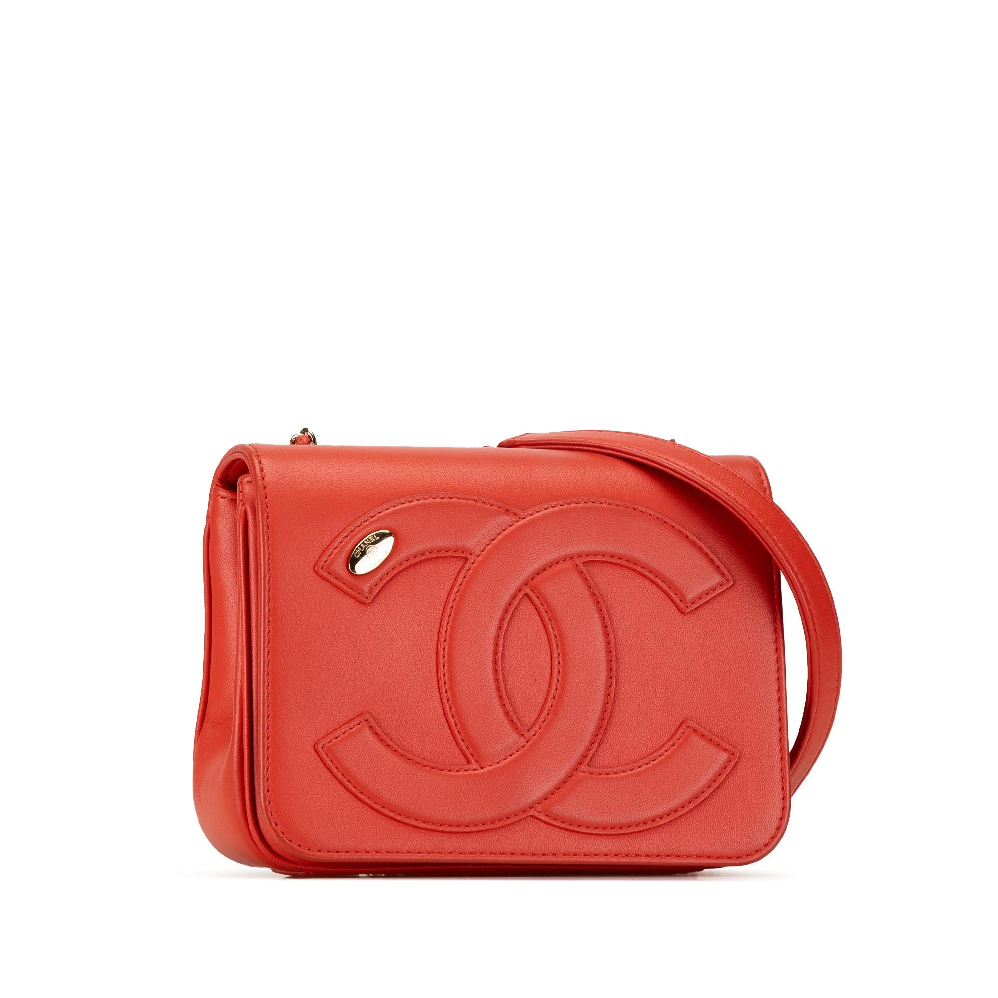 Chanel Lambskin CC Mania Flap (SHG-tji0DD)