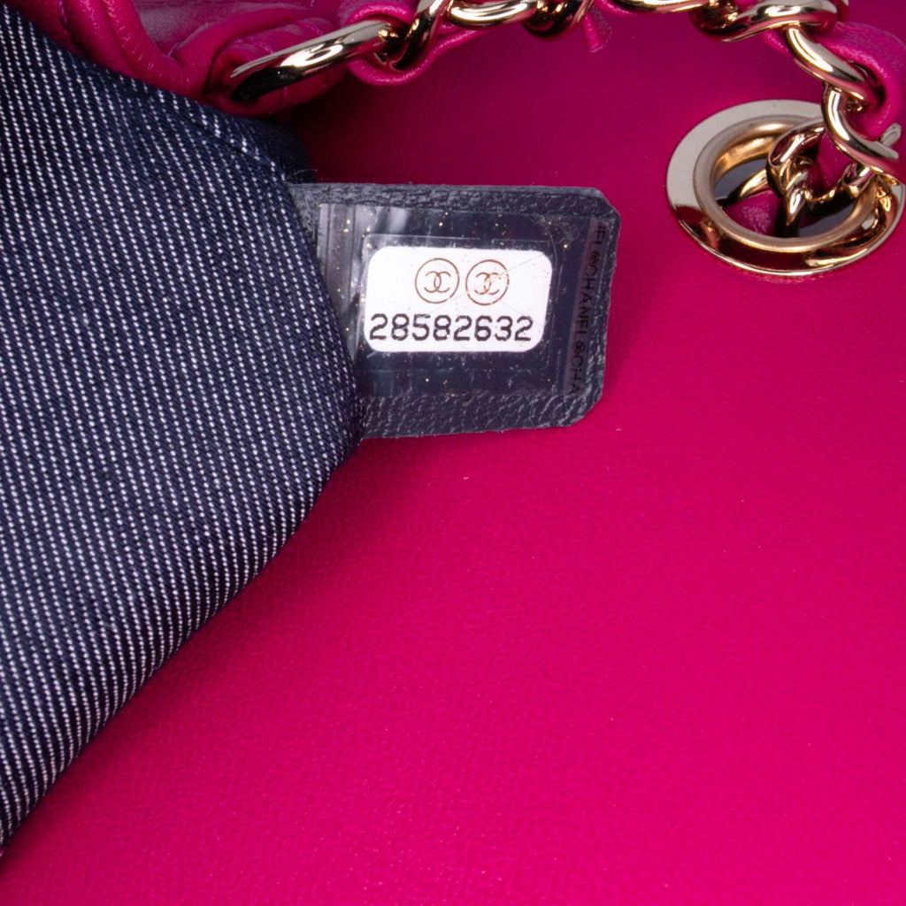 Chanel Lambskin CC Mania Flap