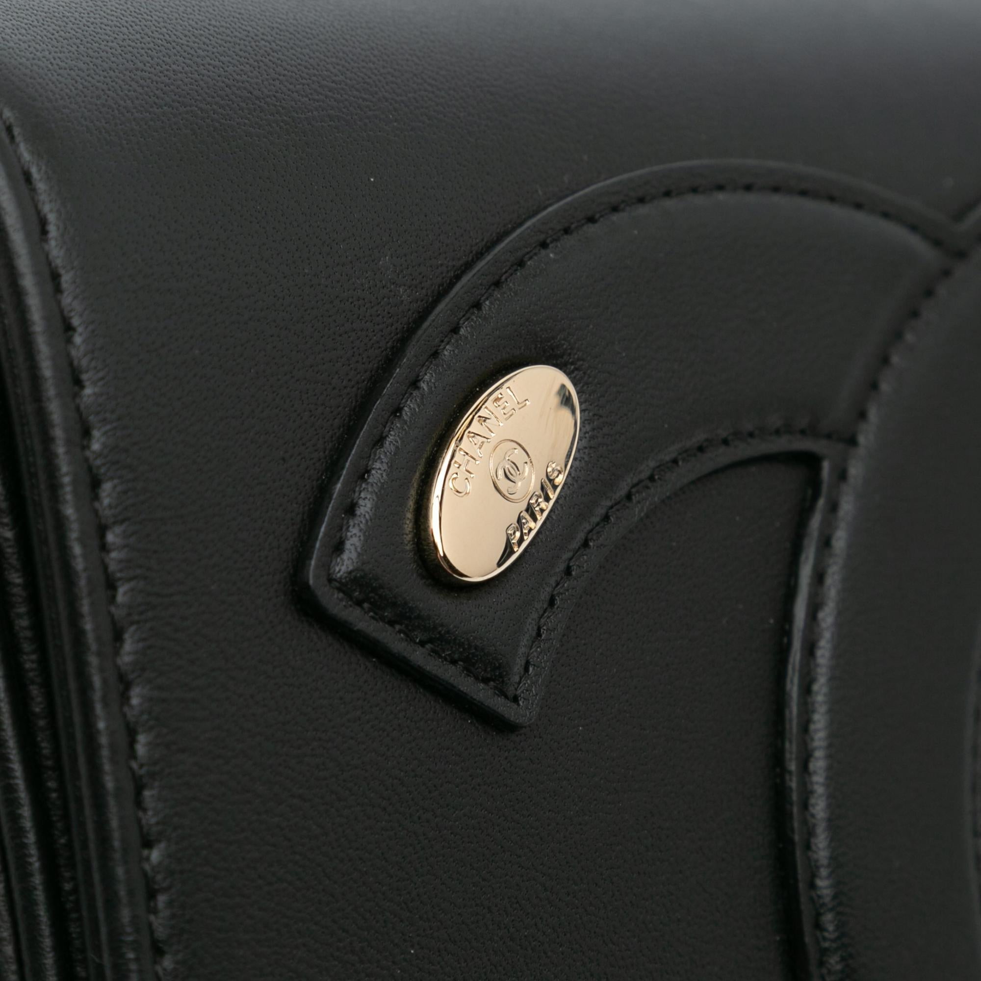 Chanel Lambskin CC Mania Flap