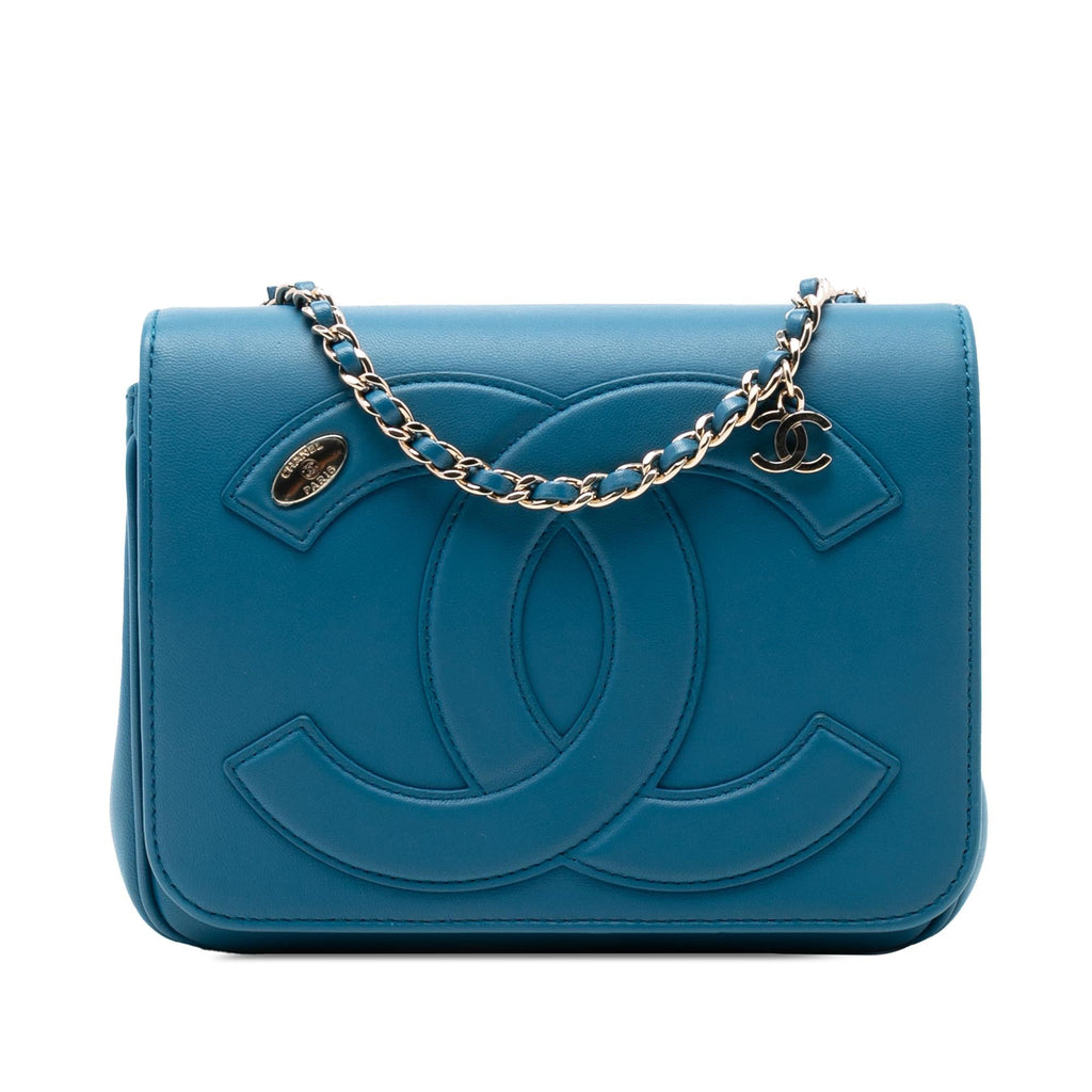 Chanel Lambskin CC Mania Flap