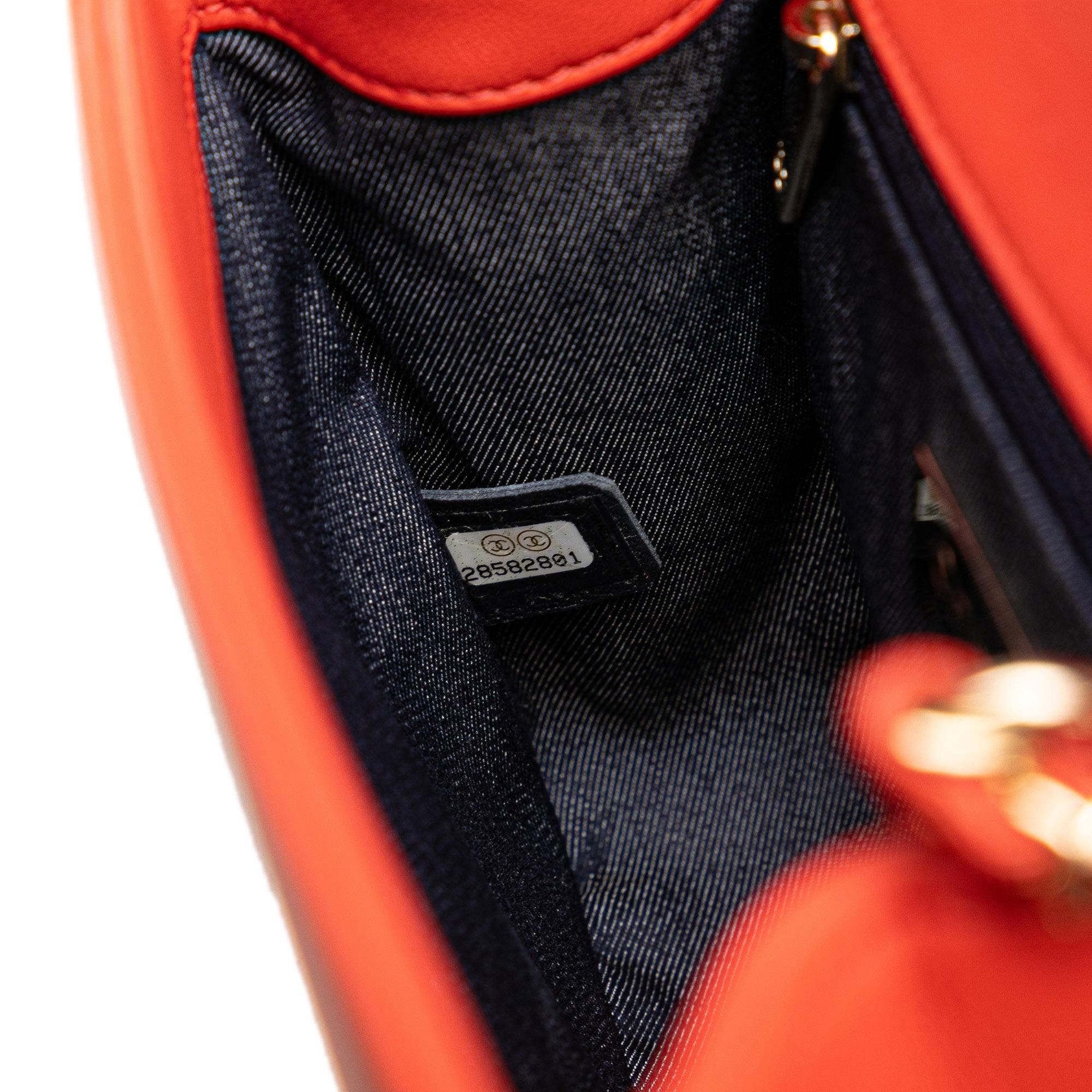 Chanel Lambskin CC Mania Flap