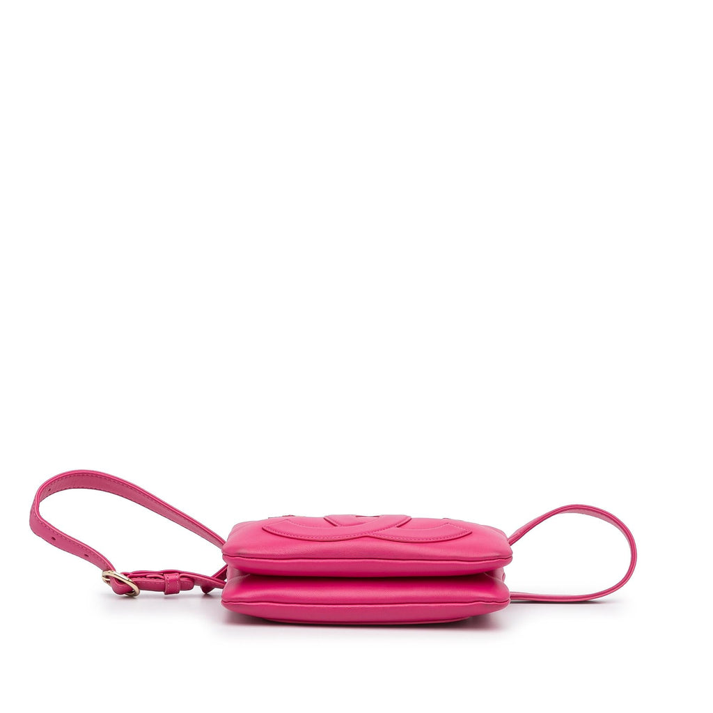 Chanel Lambskin CC Mania Waist Bag (SHG-SNVqH2)