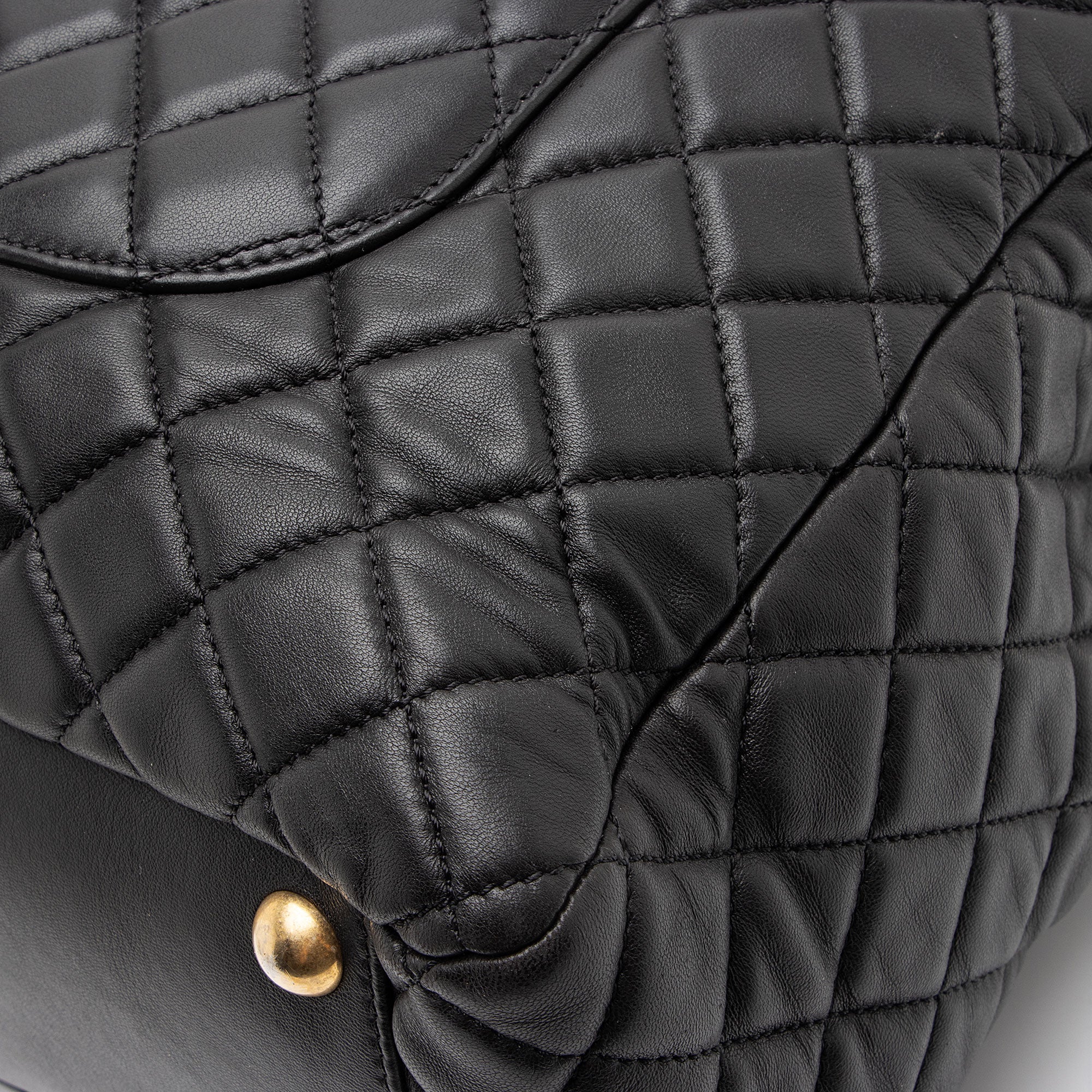 Chanel Lambskin CC Medallion Tote