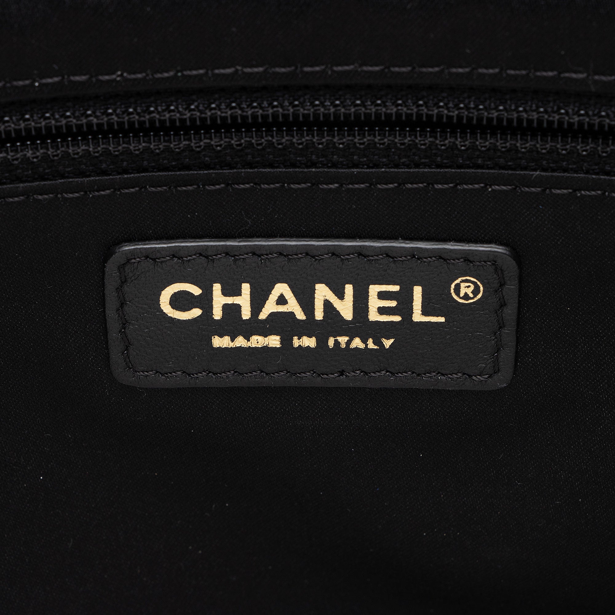 Chanel Lambskin CC Medallion Tote