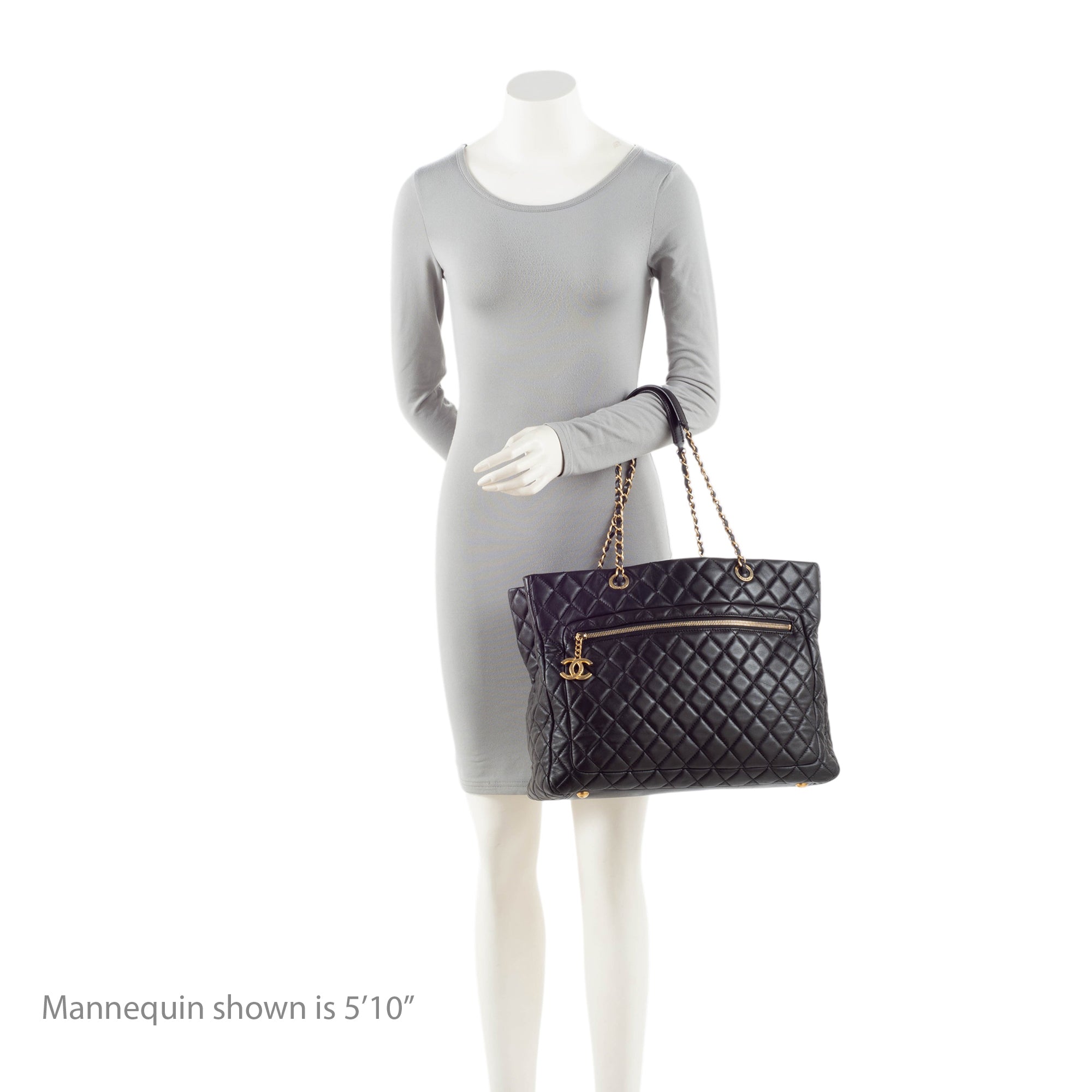Chanel Lambskin CC Medallion Tote