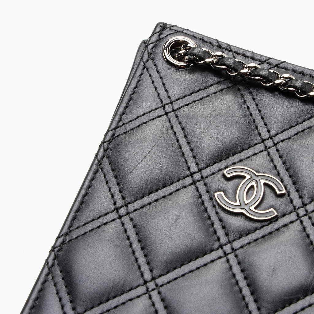 Chanel Lambskin CC Phone Holder Crossbody - FINAL SALE (SHF-htR1Mr)
