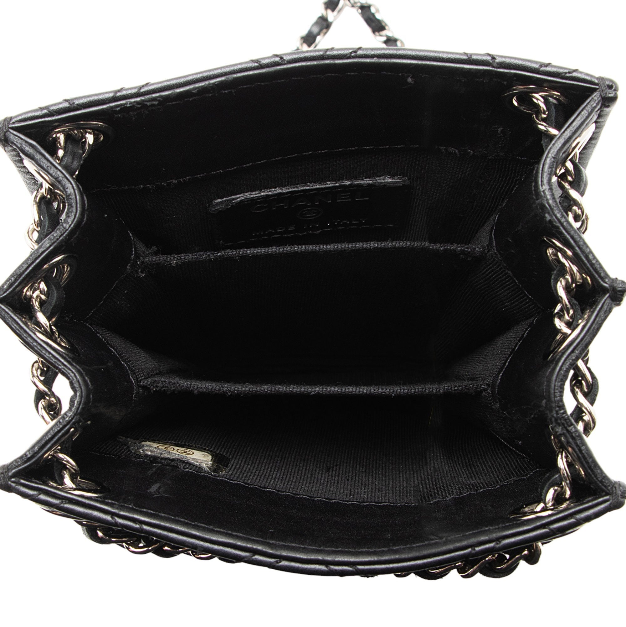 Chanel Lambskin CC Phone Holder Crossbody - FINAL SALE (SHF-htR1Mr)