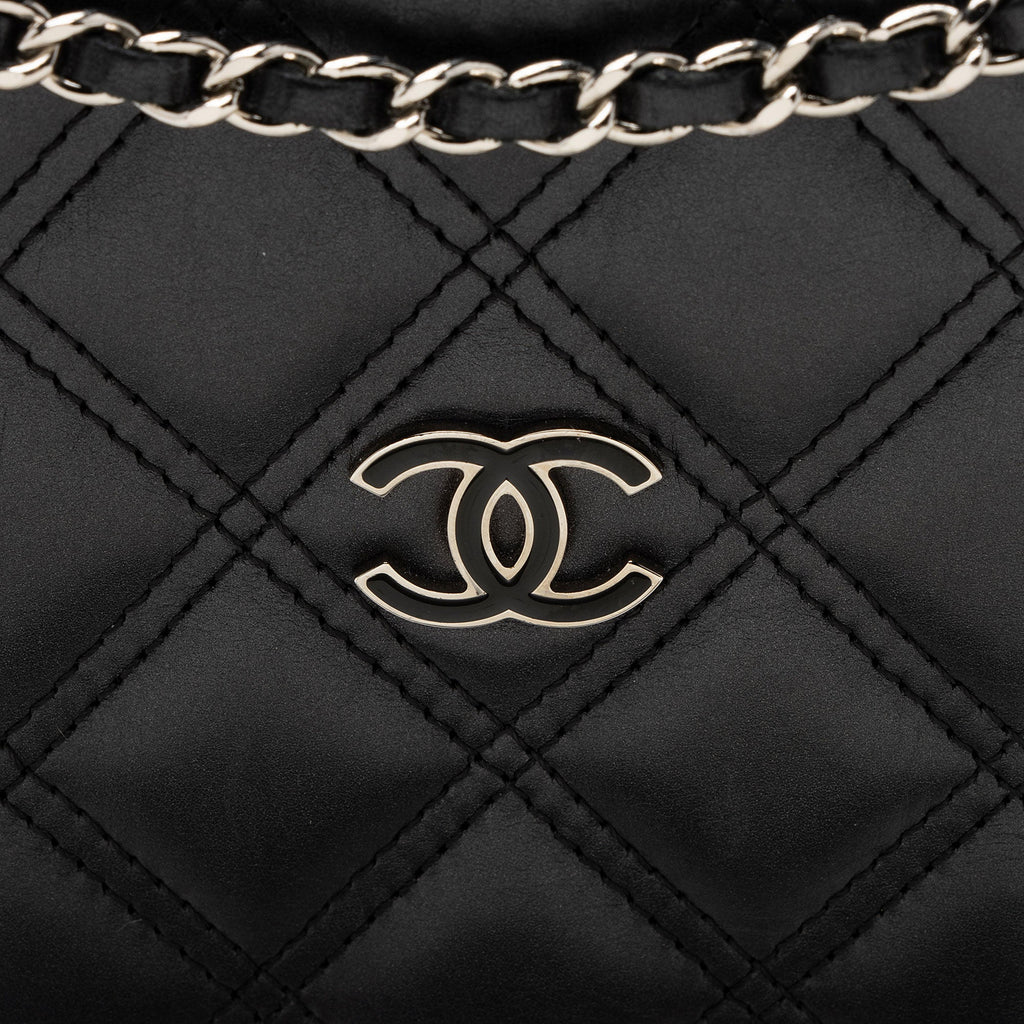 Chanel Lambskin CC Phone Holder Crossbody - FINAL SALE (SHF-htR1Mr)