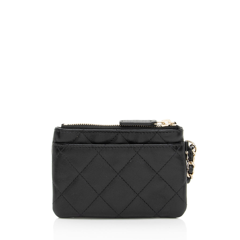 Chanel Lambskin CC Pochette