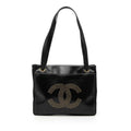 Chanel Lambskin CC Studded Logo Tote