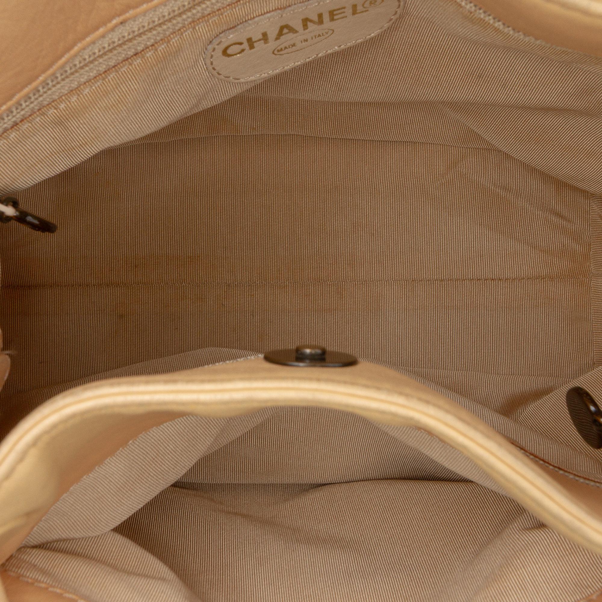 Chanel Lambskin CC Tassel Shoulder Bag