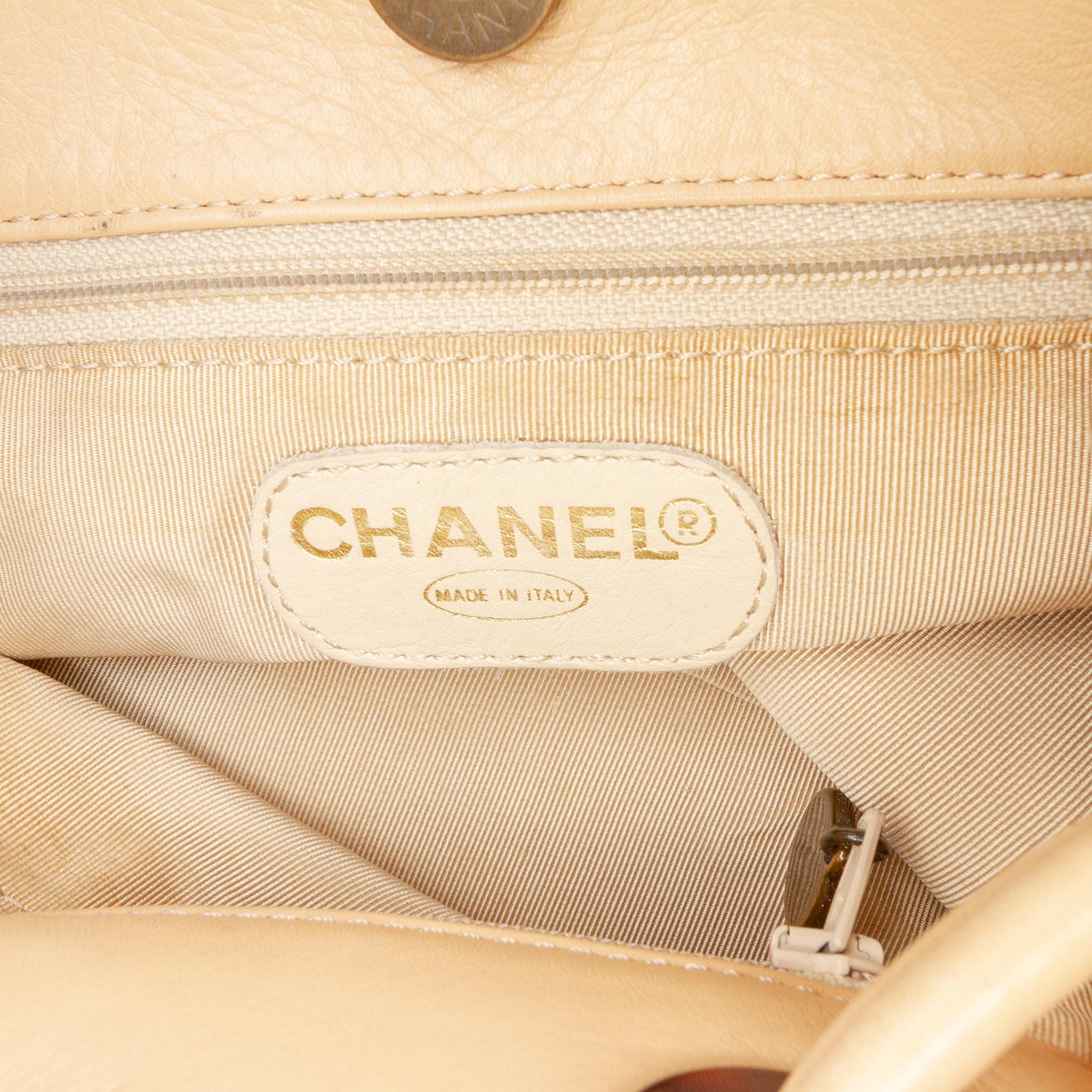 Chanel Lambskin CC Tassel Shoulder Bag