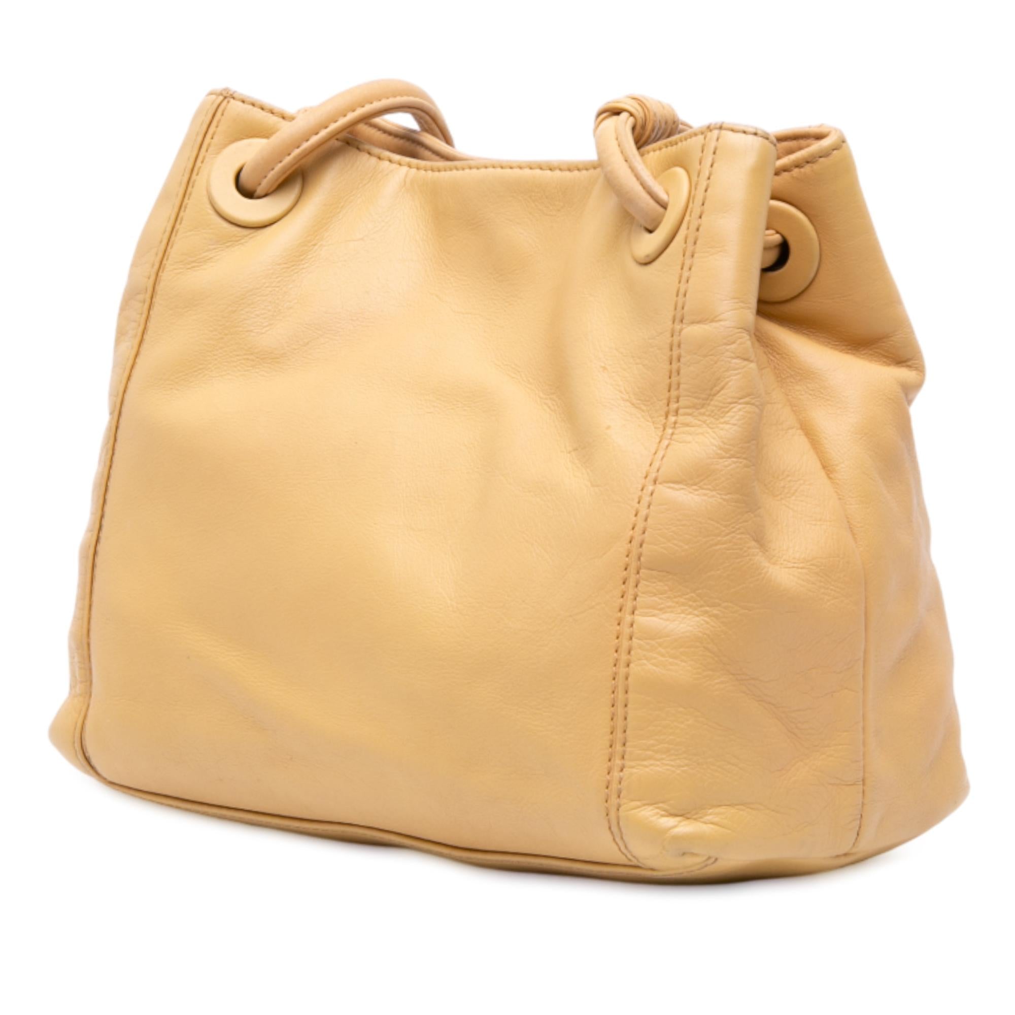 Chanel Lambskin CC Tassel Shoulder Bag
