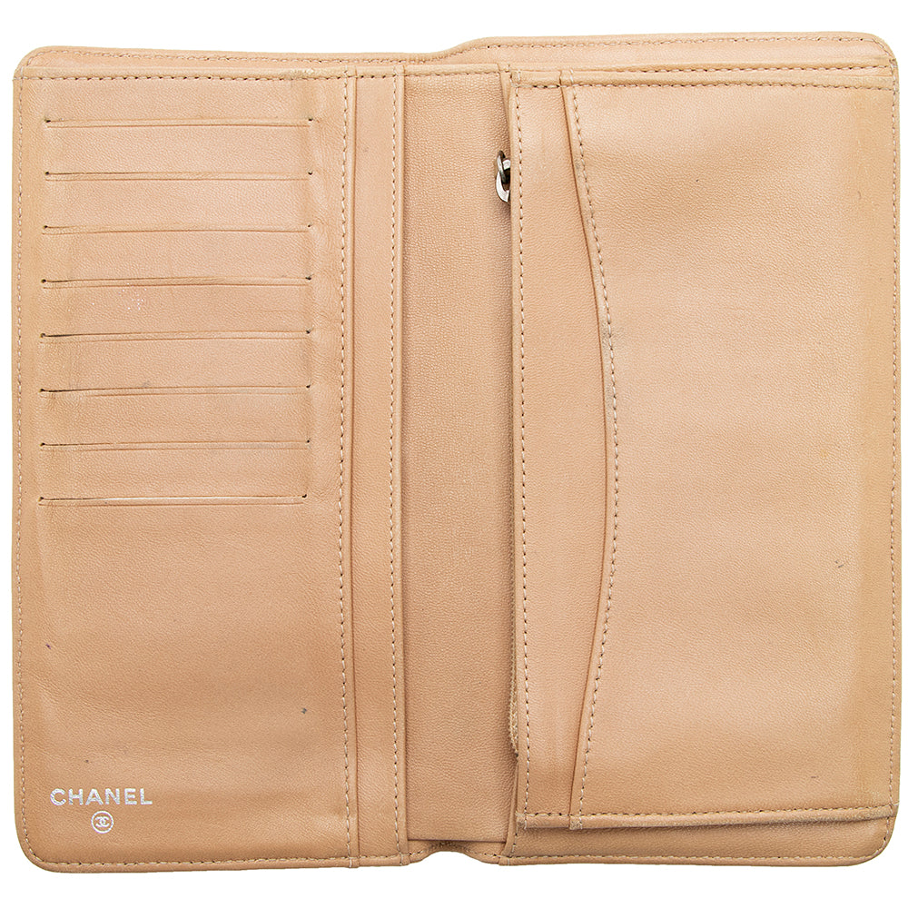 Chanel Lambskin CC Yen Wallet - FINAL SALE (SHF-19081)