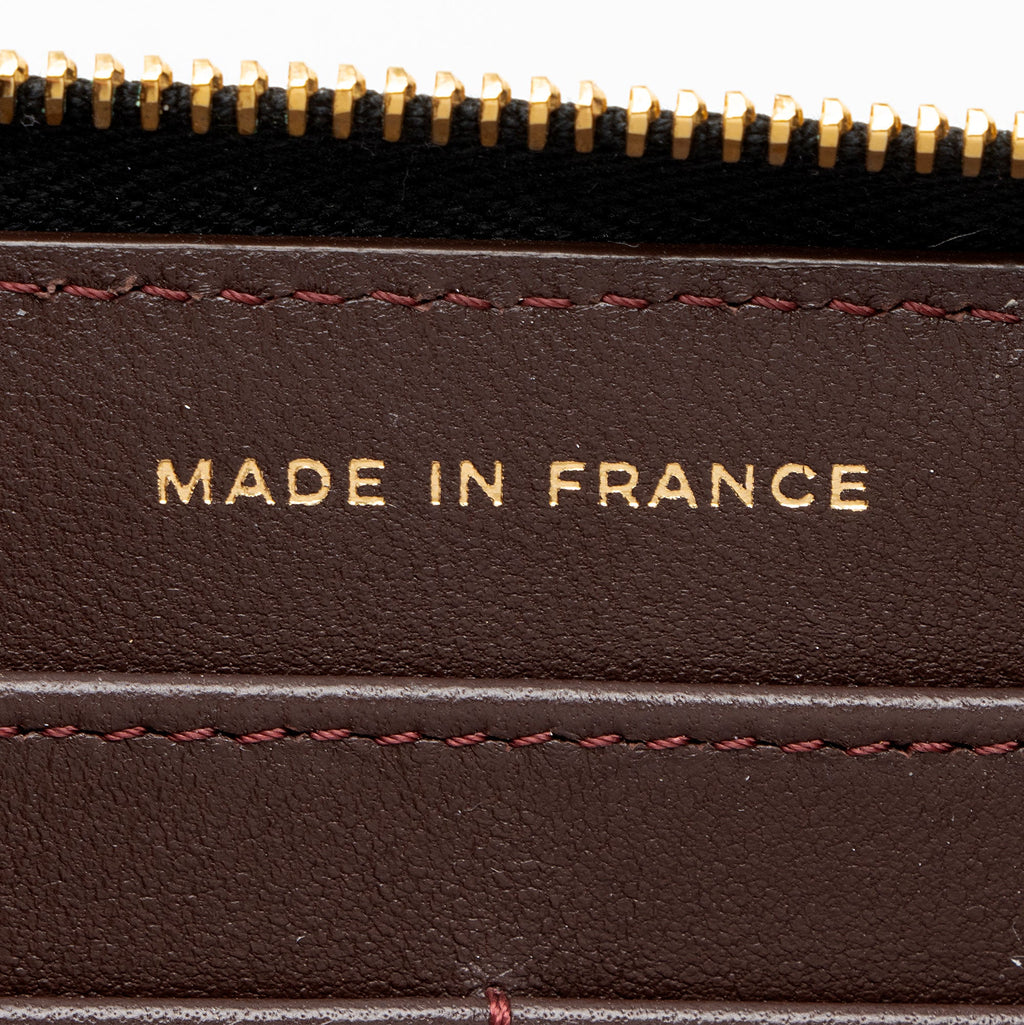 Chanel Lambskin CC Zip Around Wallet