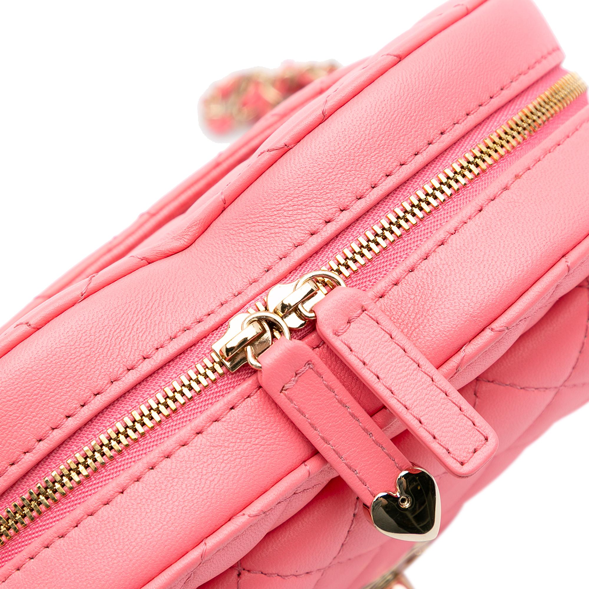 Chanel Lambskin CC in Love Heart Crossbody