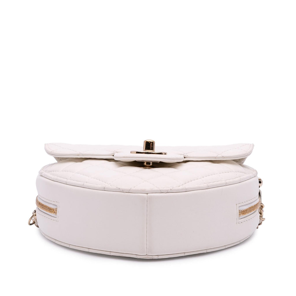Chanel Lambskin CC in Love Heart Crossbody