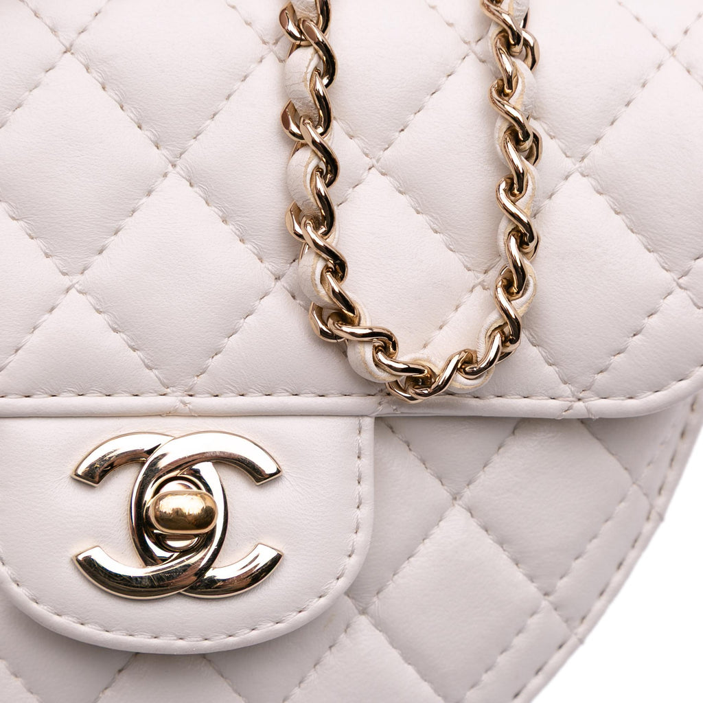 Chanel Lambskin CC in Love Heart Crossbody