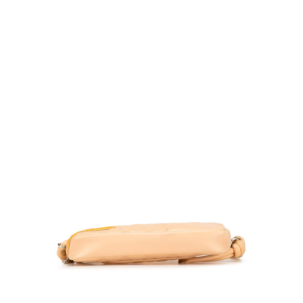 Chanel Lambskin Cambon Ligne Pochette