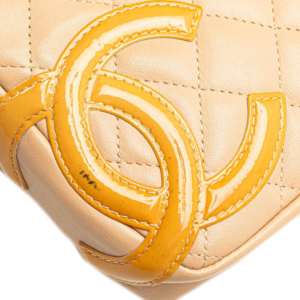 Chanel Lambskin Cambon Ligne Pochette