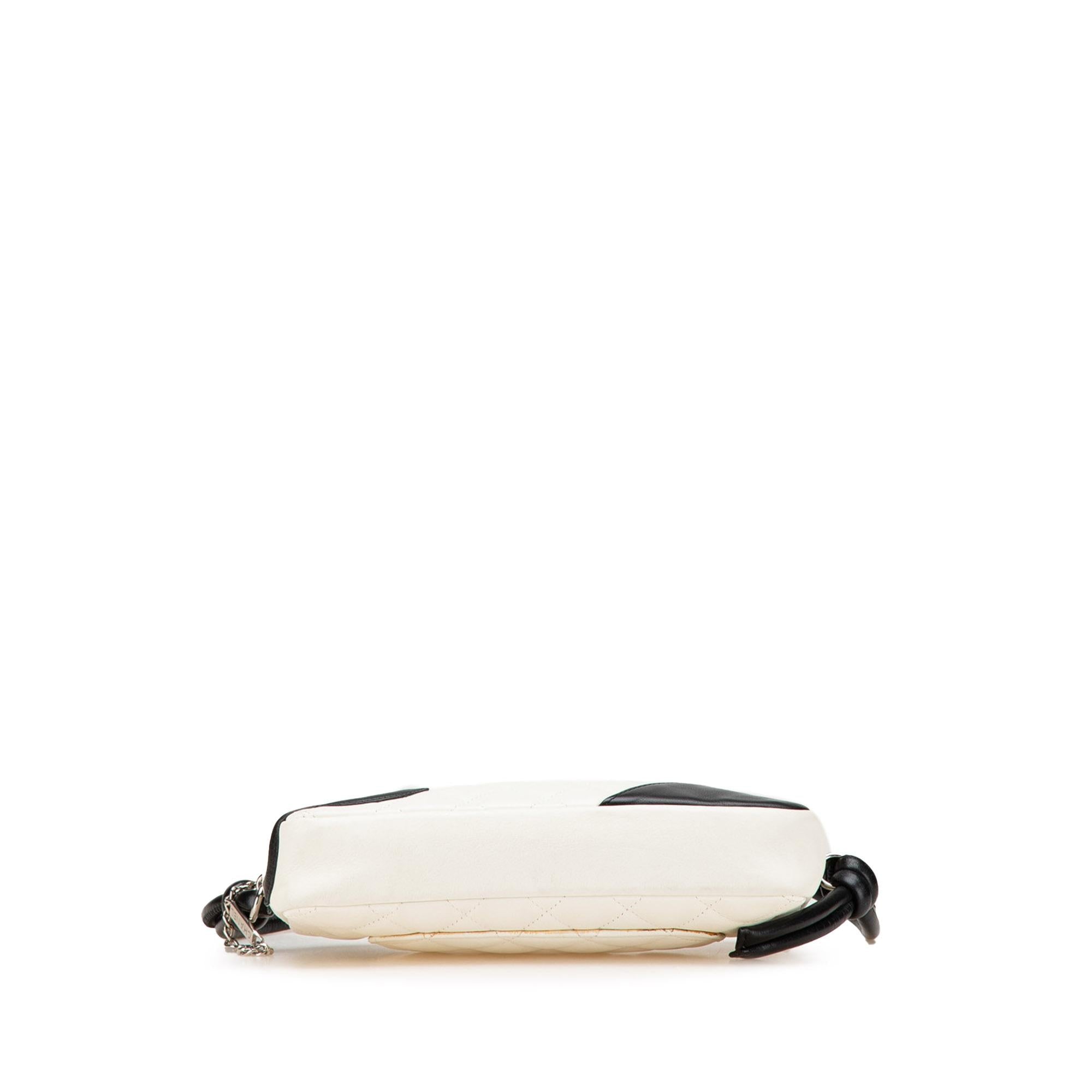 Chanel Lambskin Cambon Ligne Pochette