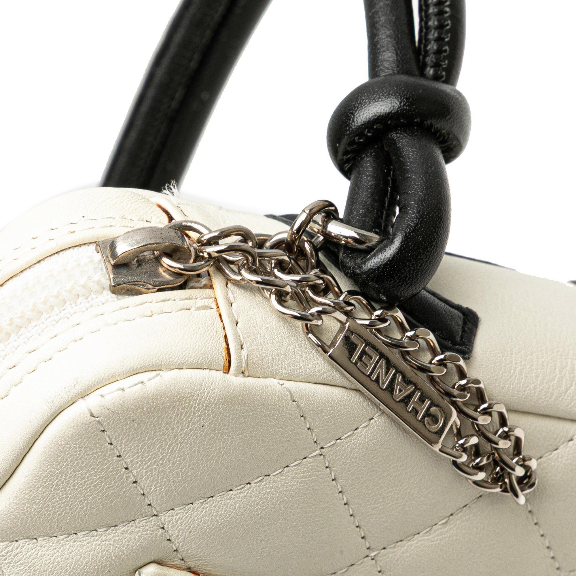 Chanel Lambskin Cambon Ligne Pochette