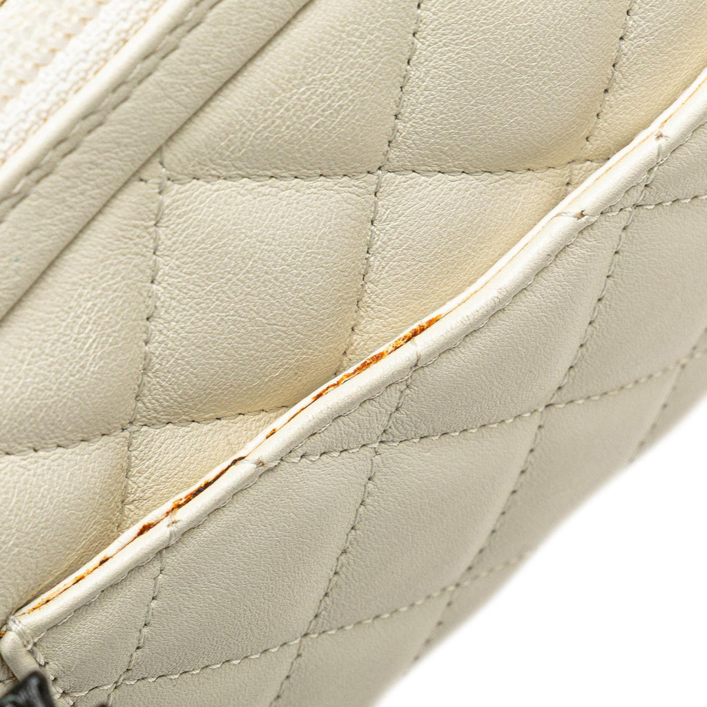 Chanel Lambskin Cambon Ligne Pochette