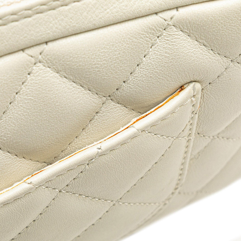 Chanel Lambskin Cambon Ligne Pochette