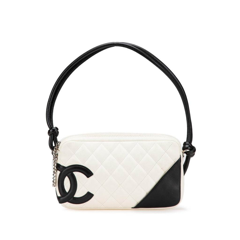 Chanel Lambskin Cambon Ligne Pochette